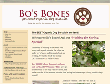 Tablet Screenshot of bosbones.com